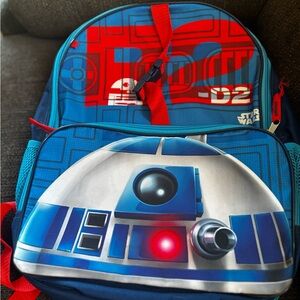 Star Wars R2-D2 Blue and Red Backpack
